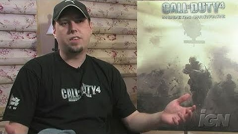 Call of Duty 4: Modern Warfare Xbox 360 Interview - Video