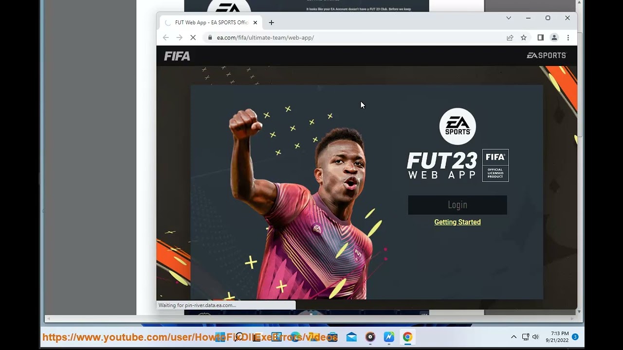 bro anybody know how to fix 😭 💀 #fyp#fifa23#broken#companion#help, Fifa  23