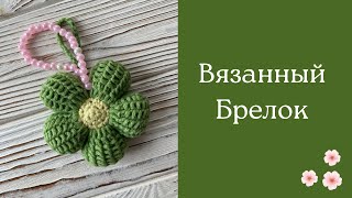 Вязаный брелок 🌼 Мастер - класс | Брелок крючком | Цветы крючком | Амигуруми | Crochet keychain