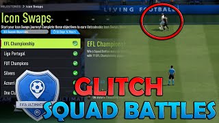 GLITCH DE SQUAD BATTLES PARA COMPLETAR ICON SWAPS SIN JUGAR | FIFA 22 ULTIMATE TEAM