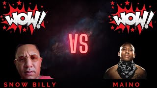 Maino Vs Snow Billy On Clubhouse