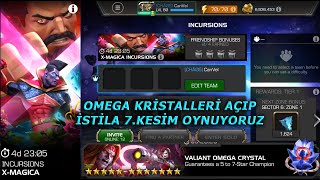 OMEGA KRİSTALLERİ AÇIP SAGA İSTİLA 7.KESİME GİRİYORUZ !! - MCOC