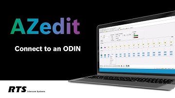 How to connect to an ODIN in AZedit