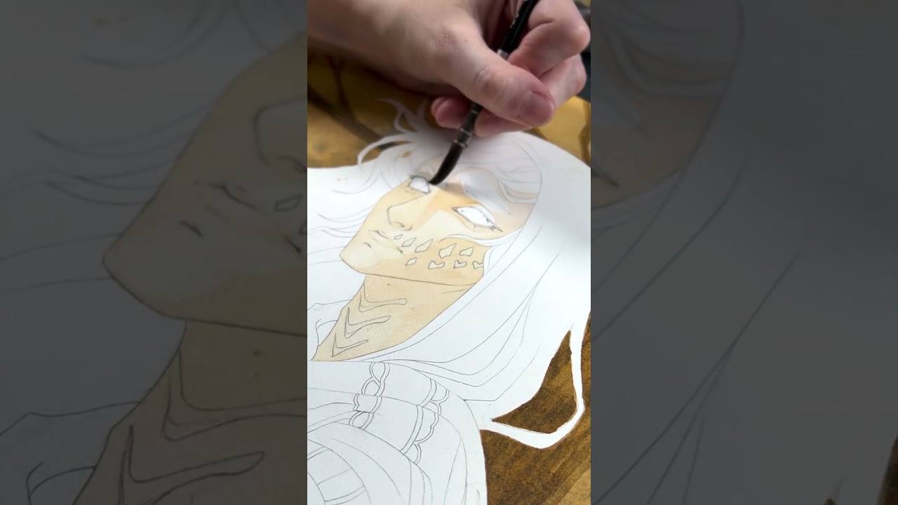 Trekell Quill + Protégé  Watercolor Brushes by Danica Sills