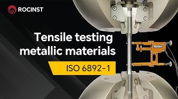 Tensile Testing of Metallic Materials — ISO 6892-1