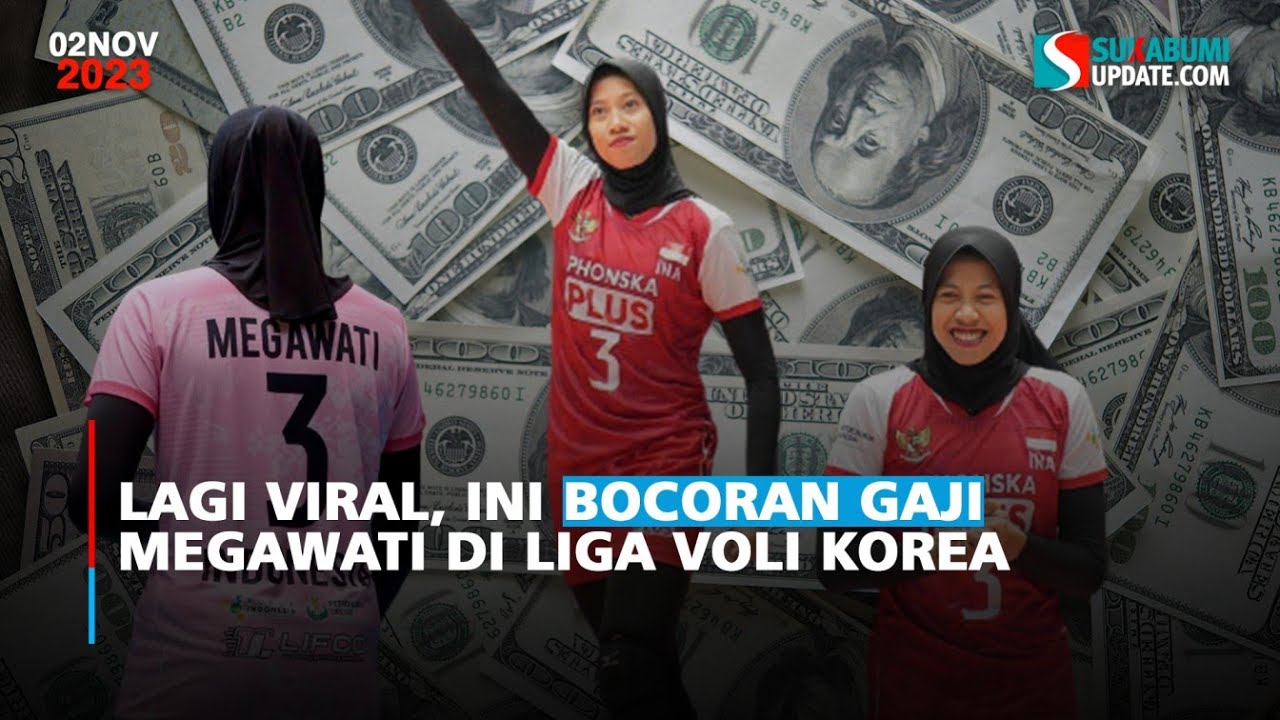 Lagi Viral, Ini Bocoran Gaji Megawati di Liga Voli Korea