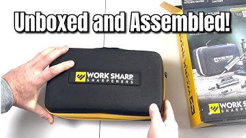 Unboxing and Assembly of the Work Sharp Precision Adjust Sharpener!