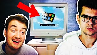 Faire une Vidéo YT sur un PC de 20 ANS ! (Avec  @Léo Duff ) !