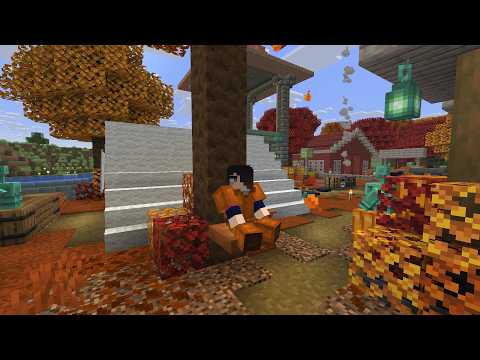【Minecraft】まだらな森の拠点を飾り付ける