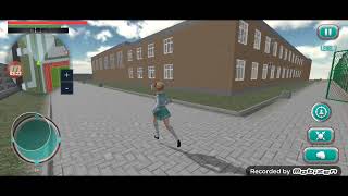 game Anime Girl 3D:School Simulator Game ( أستخدام المنتج قبل إطلاقه ) screenshot 1