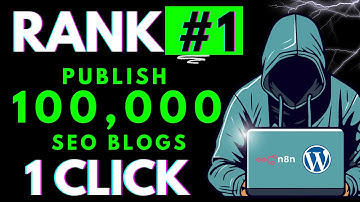 How To Rank On First Page Google With The ULTIMATE pSEO MACHINE (n8n Automation)