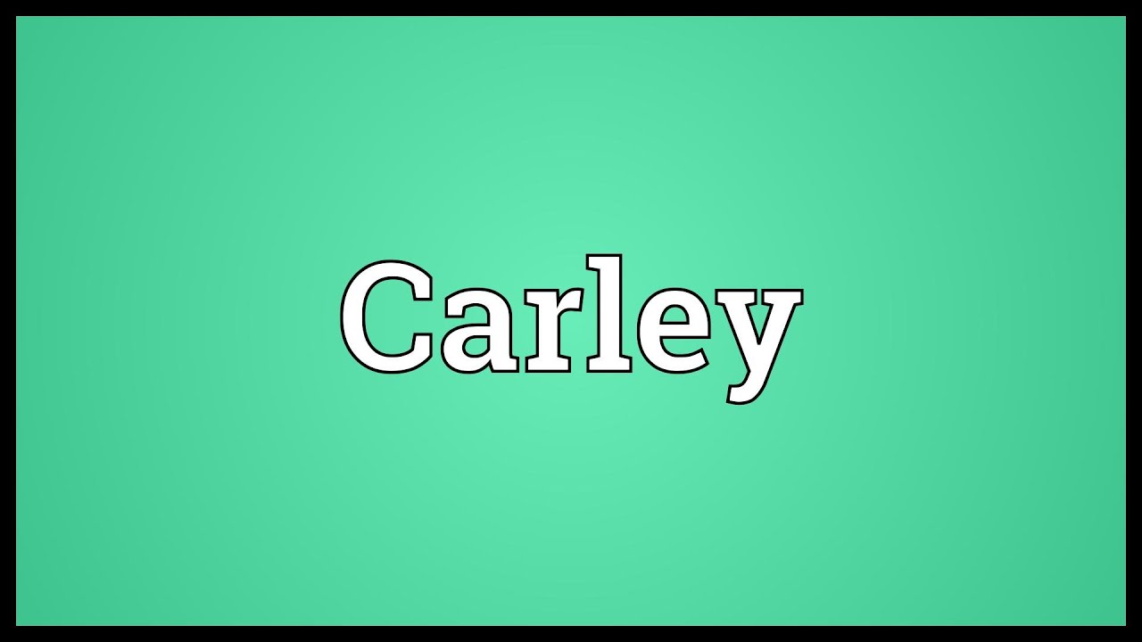 Carley Meaning Urban Dictionary