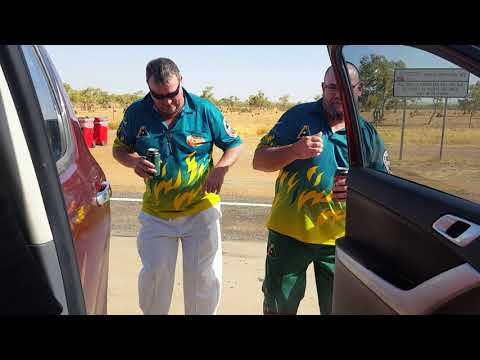 Outback lawn bowls git up.