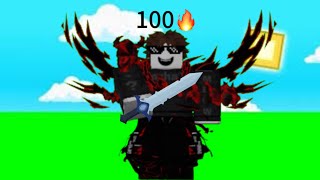 How I got 100 win streak in 5v5 Roblox bedwars  with @MysteriousRBLX