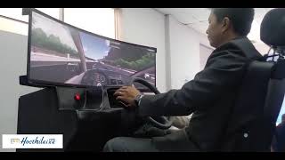 [ Hocthilaixe ] Trải nghiệm Cabin tập lái xe 3D MỚI NHẤT tại Việt Nam screenshot 3