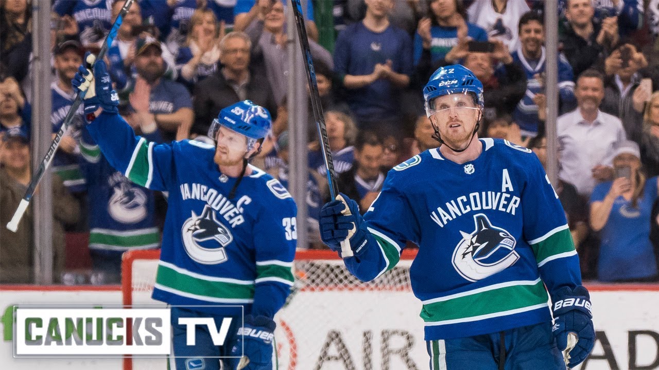 Alex Edler Vancouver Canucks 2014 NHL Heritage Classic Worn Jersey