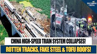 Chinas Highspeed Horror Tofu Tracks Collapse Repeated Crashes Escape Blocked