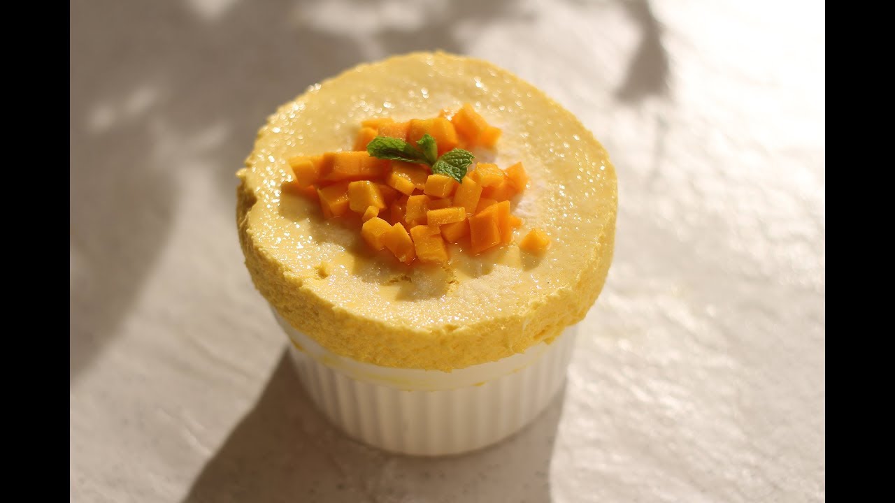 Cold Mango Souffle | Sanjeev Kapoor Khazana