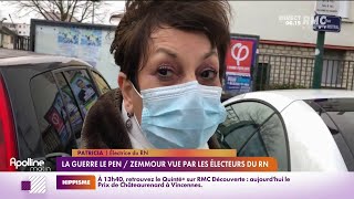 La guerre Le Pen/Zemmour vue par les électeurs du RN