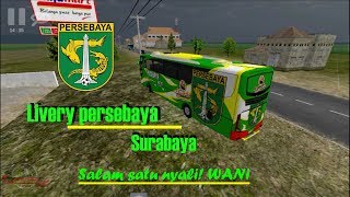 BUSSID | Review livery persebaya | jetbusHD screenshot 3