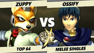 Goml X - Zuppy Fox Vs. Ossify Marth Smash Melee - Ssbm