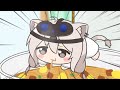 【手描き】カップラーメンを待てないししろん【獅白ぼたん/鷹嶺ルイ/ホロライブ】
