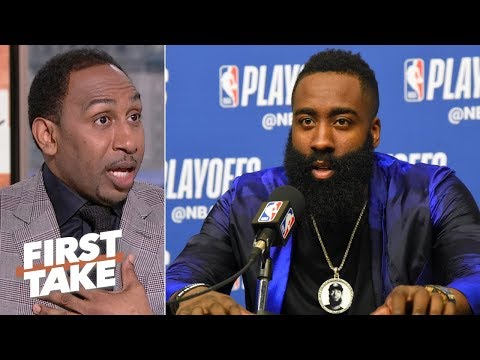 James Harden doesn't matter vs. the Warriors because the Rockets will lose - Stephen A. | First Take