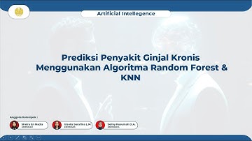 Prediksi Penyakit Ginjal Kronis menggunakan algoritma Random Forest Dan KNN
