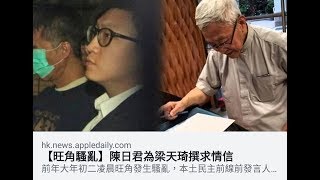 政治揭露20180522#74a 公民黨吳靄儀假溫和宣傳暴力撐梁天琦!/陳日君出賣天主祝聖暴徒/美國人黎智英玩洗腦叫港人再搞暴動包藏惡心！