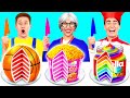 Défi De Cuisine Moi vs Grand-Mère | Défi Gâteau vs Vraie Nourriture