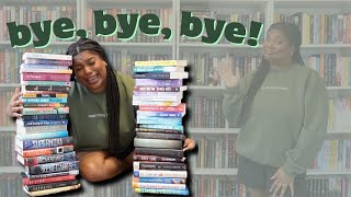 Full RUTHLESS BOOK UNHAUL 🤭📚 these 40+ books GOTTA go!!!!! 👋🏾 Guide