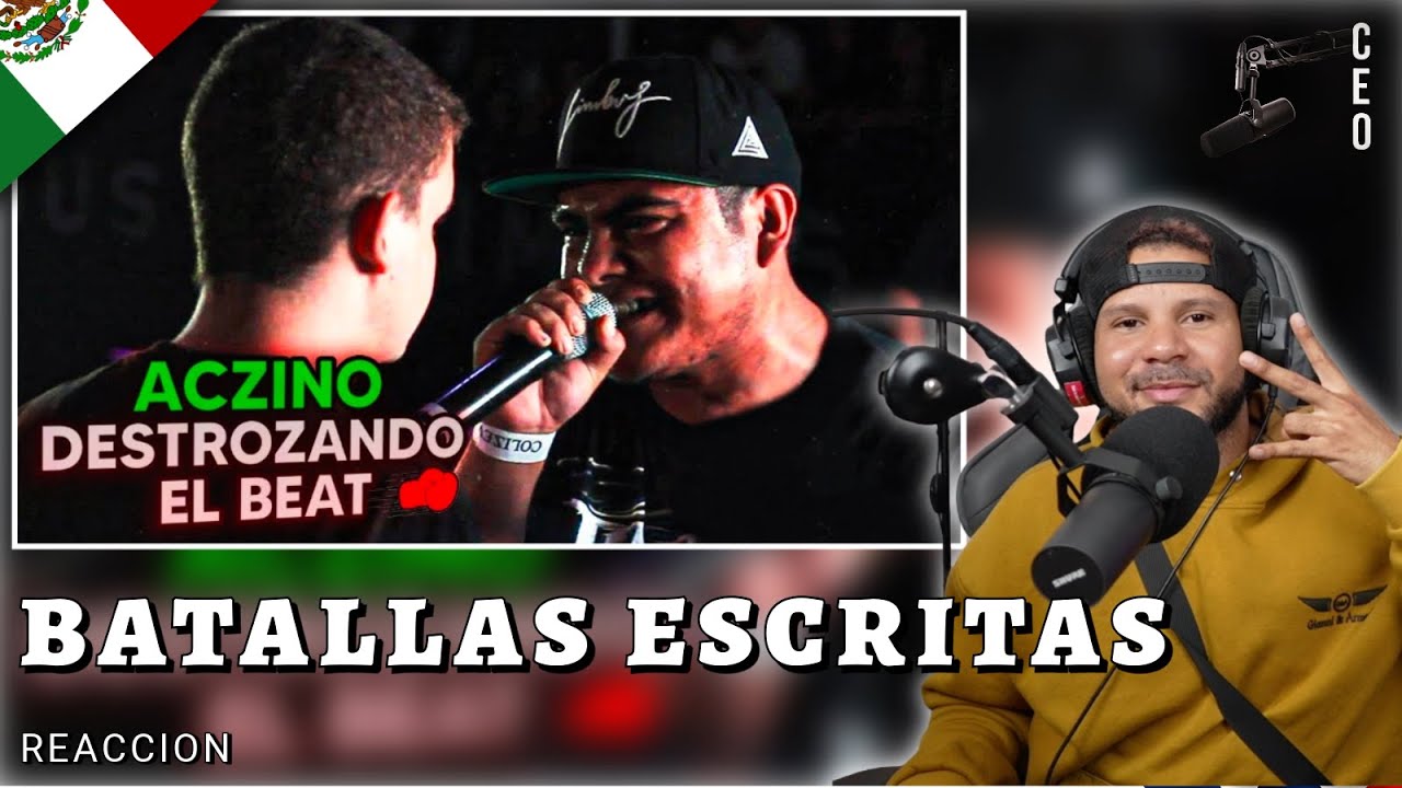🇲🇽 ACZINO ROMPIENDO EL BEAT / REACCION
