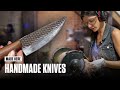 Handmade knives with chelsea miller  made here  popular mechanics