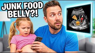 Father's fake ultrasound cured his daughter's junk food habit #trending #kids #interestingfacts