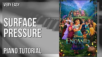 How to play Surface Pressure (Encanto) by Jessica Darrow on Piano (Tutorial) How to play Surface Pressure (Encanto) by Jessica Darrow on Piano (Tutorial)