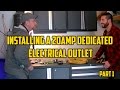 Installing a 20amp Dedicated Electrical Outlet