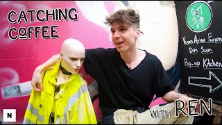 Catching Coffee with Ren | Busking, Screaming Fans & Being Blocked by Calvin Harris!