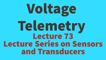 Voltage Telemetry System|DC Telemetry System| Sensors and Transducers|Classification of Telemetry