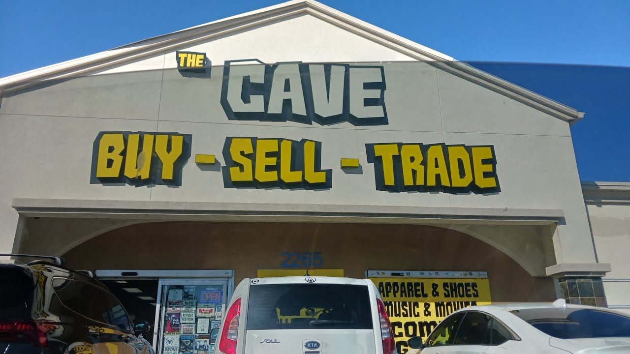 The CAVE buy sell trade shop arden way Sacramento California,