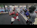 Boxing Sparring Full Round ! #MiddleWeight Vs #HeavyWeight “ The Dream “ vs “ The Tank “