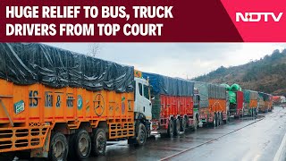Supreme Court News | Huge Relief To Bus, Truck Drivers From Supreme Court