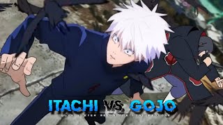 Gojo Saturo Vs Itachi Uchiha - Jujutsu Kaisan X Naruto Shippuden Fan Animation Hd