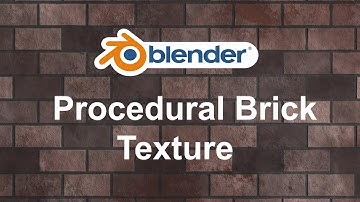 Blender Procedural Brick Texture (Blender Tutorial) #blender #blender3d #blendertutorial