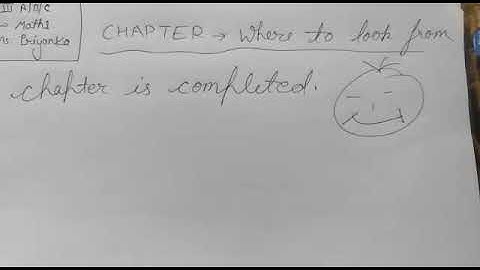 Maths  class-3 Subject Enrichment activity and worksheet (where to look from) by Ms.priyanka kala