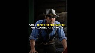Only 1010 Rdr Characters Are Allowed  shorts rdr2 reddeadredemption2