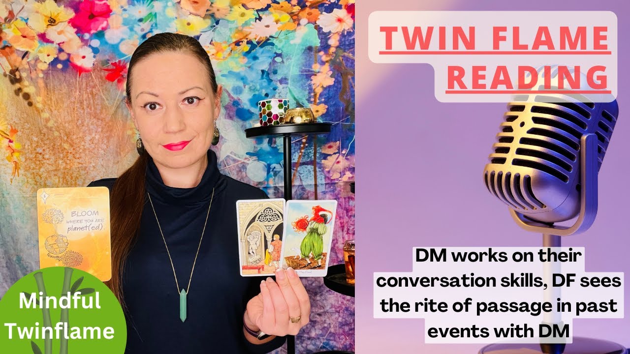 TWIN FLAME Daily Update | DM works on conversation skills, DF sees rite ...