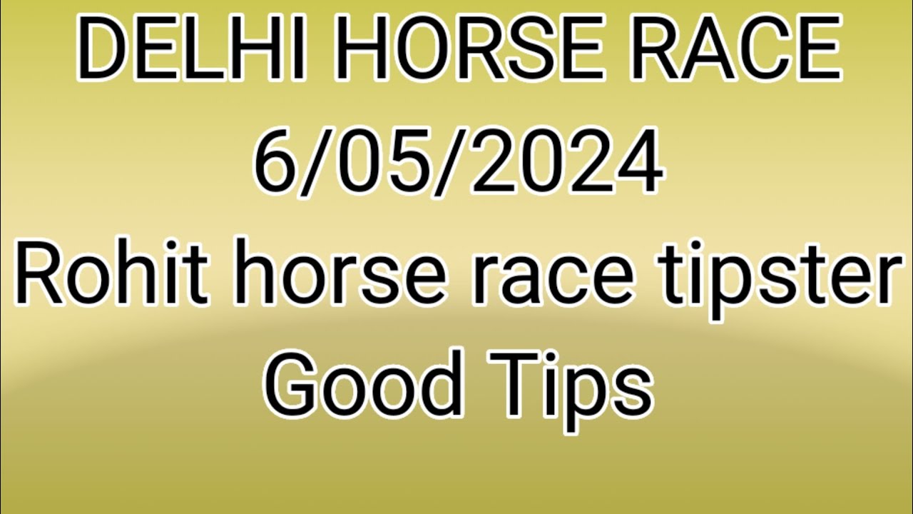 Delhi horse race l 06/05/2024 l Delhi race l Delhi horse race tips l