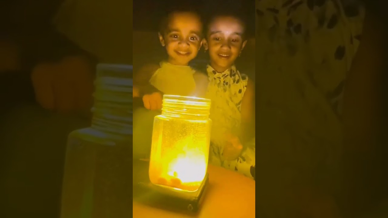 They said WOW! 🌟 Haldi water magic experiment reaction! 