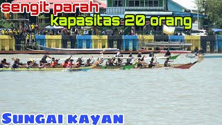 Semifinal Luar biasa perjuangan panjang saling berdekatan hanya ujung perahu jadi penentu