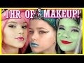 1 hour of MONSTER HIGH DOLL MAKEUP TUTORIALS! | Costume, Halloween, or Cosplay!  |  KITTIESMAMA